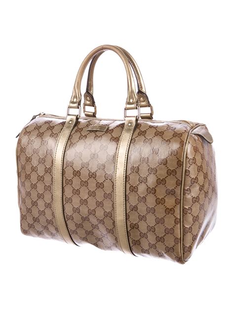 gucci crystal joy boston handbag|gucci boston bag used.